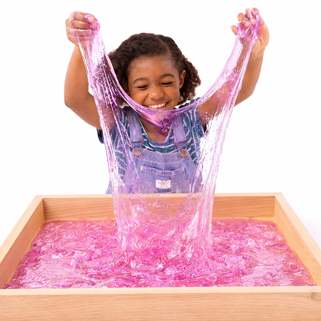 Glitter Slijm 150 gram – Roze