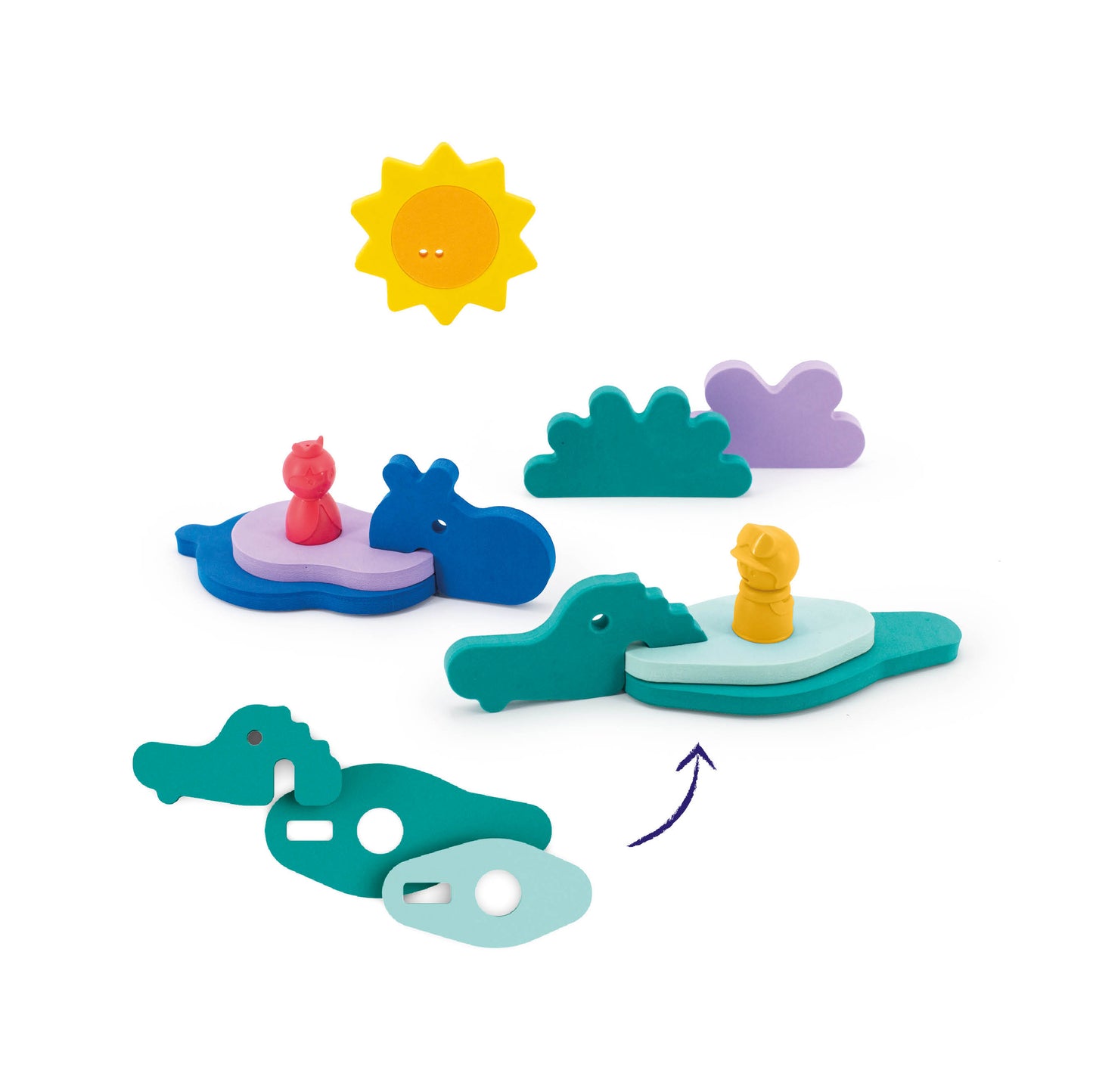 Quut Puzzle Friends – Jungle