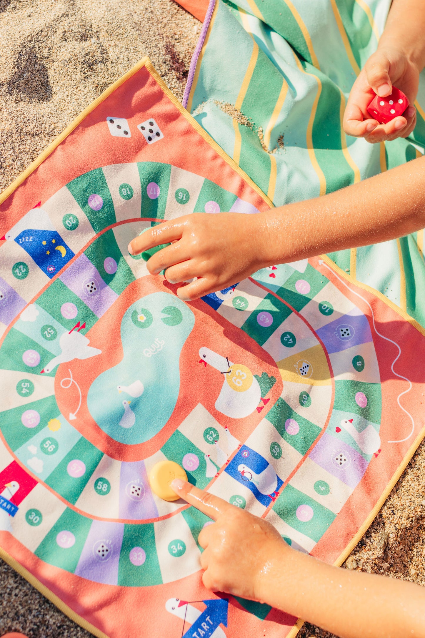 Quut Travel Game Snakes & Ladders - Game of the goose