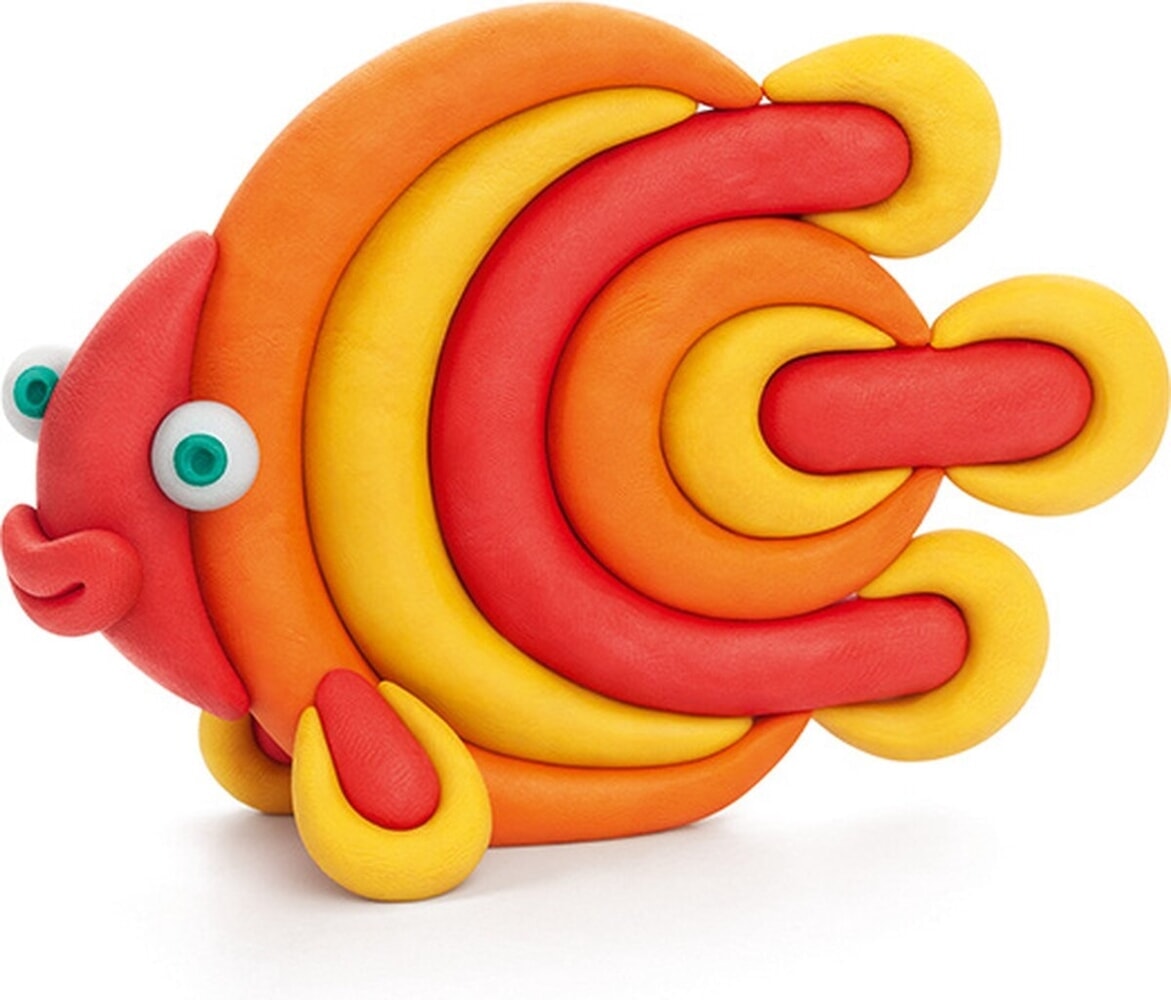 Hey-Clay Oceaan Discus Fish 3 Cans Boetseerklei