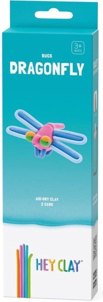 Hey-Clay Libelle 3 Cans Boetseerklei