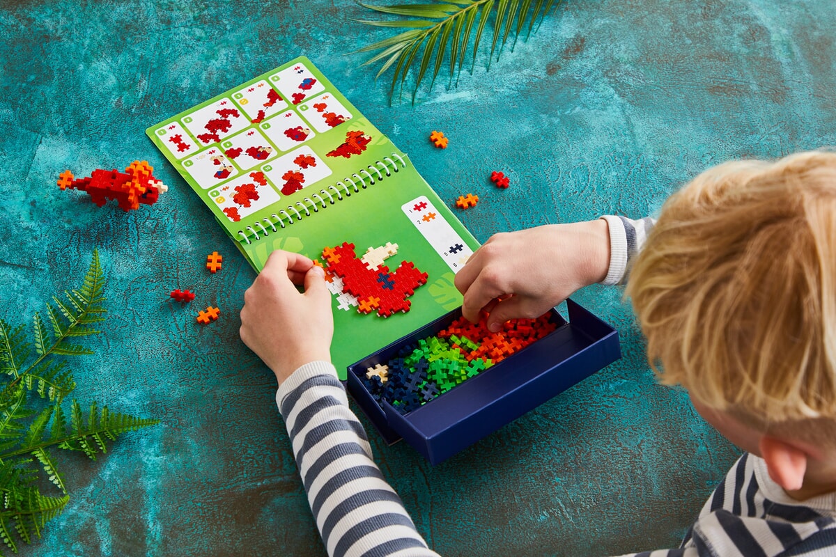 Plus-Plus Activity Pad - Dinosaurs