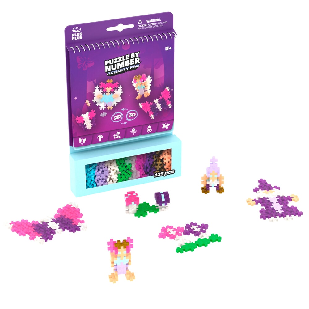 Plus-Plus Activity Pad - Enchanted Forest