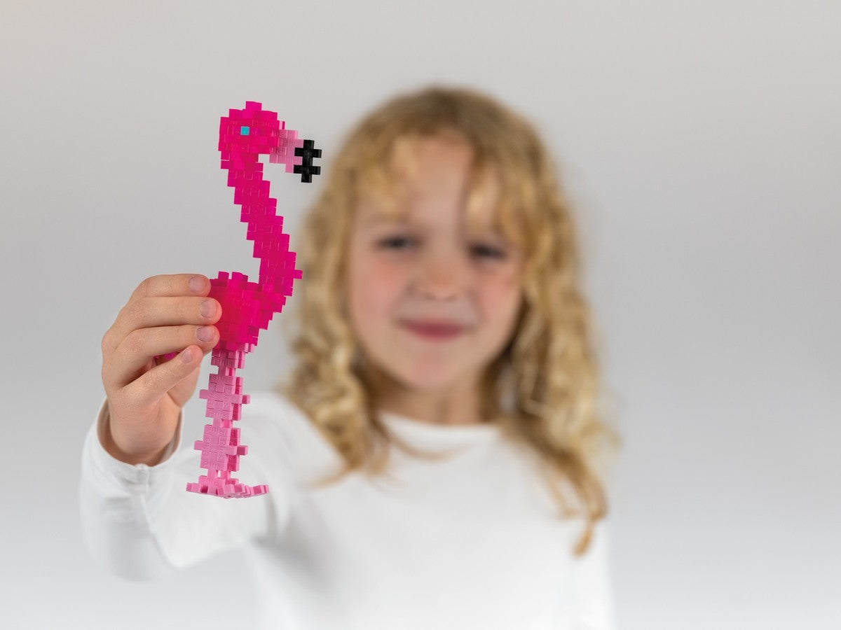 Plus-Plus Tube 100 Flamingo