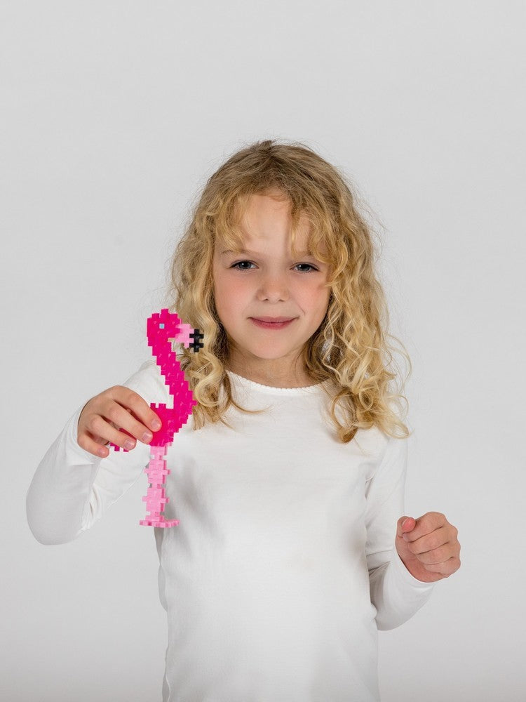 Plus-Plus Tube 100 Flamingo