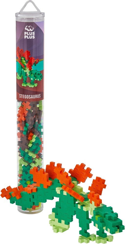 Plus-Plus Tube 100 Stegosaurus