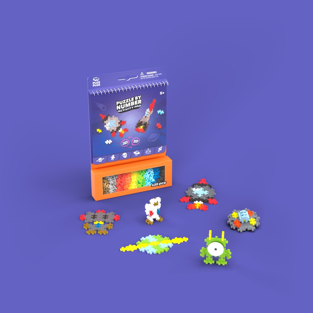 Plus-Plus Activity Pad - Ruimte