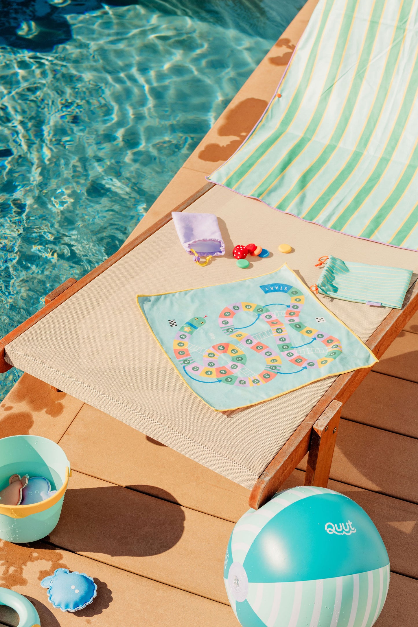 Quut Travel Game Snakes & Ladders - Game of the goose